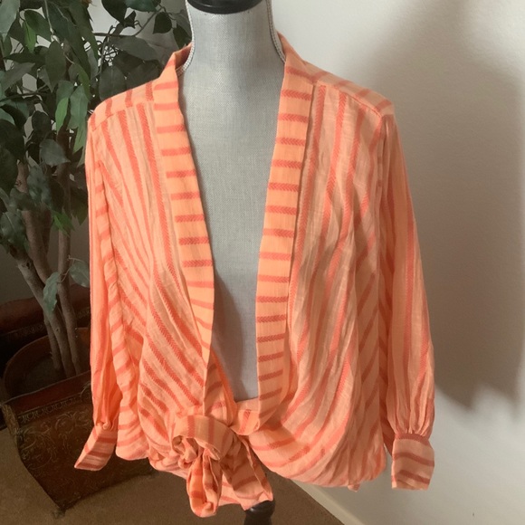 🆕Free People Tie Front Kimono - Picture 3 of 6